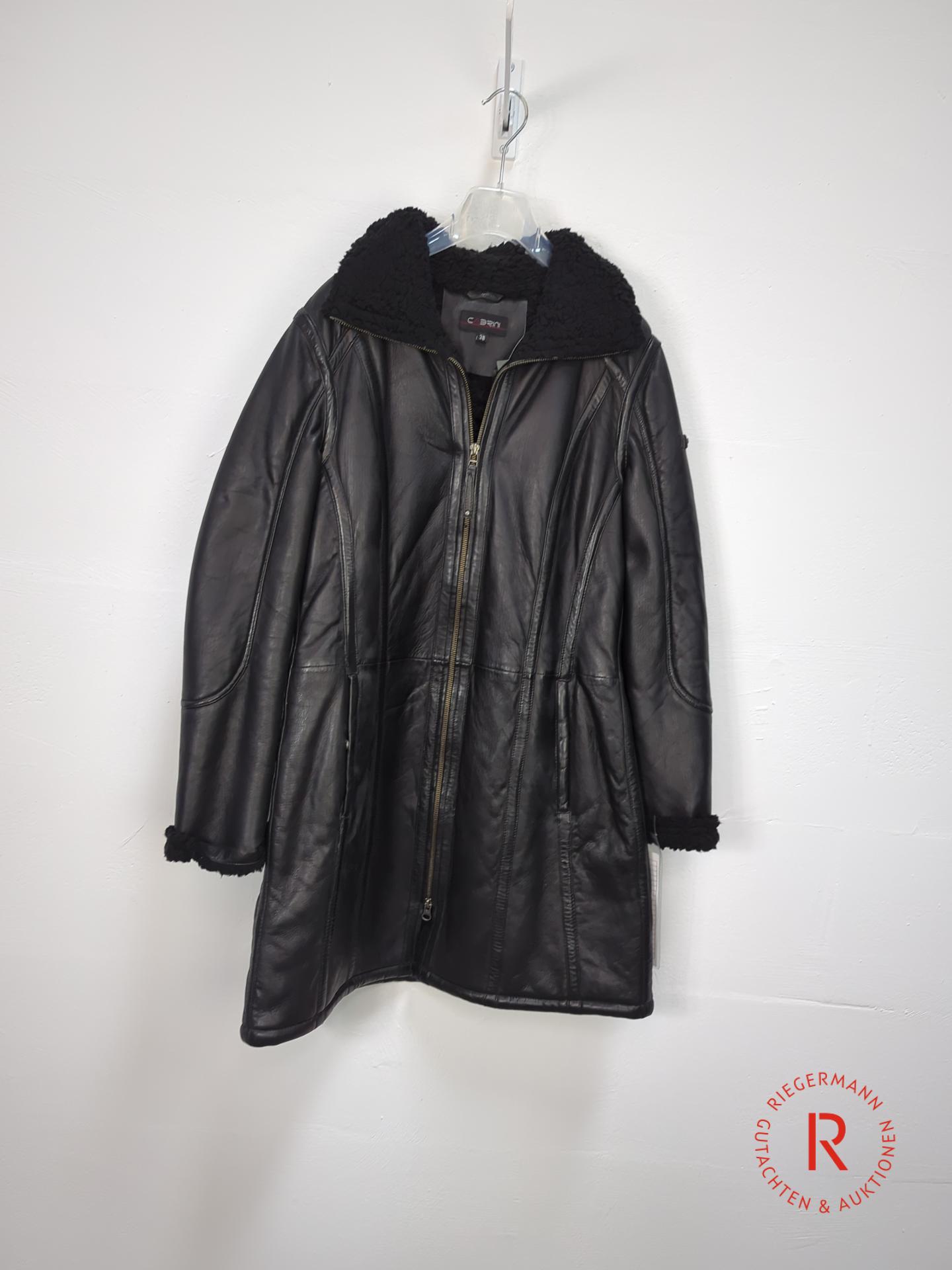 DAMEN LEDERMANTEL GRÖSSE 38